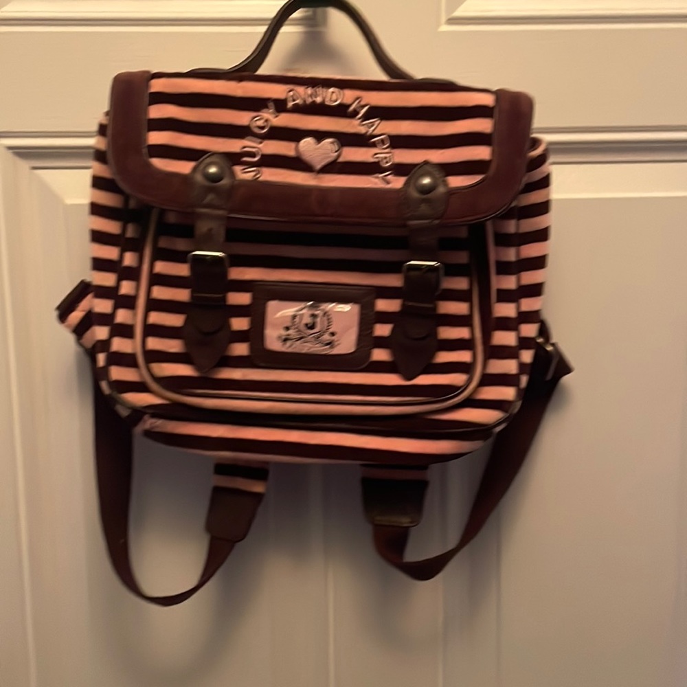 Vintage juicy couture back pack